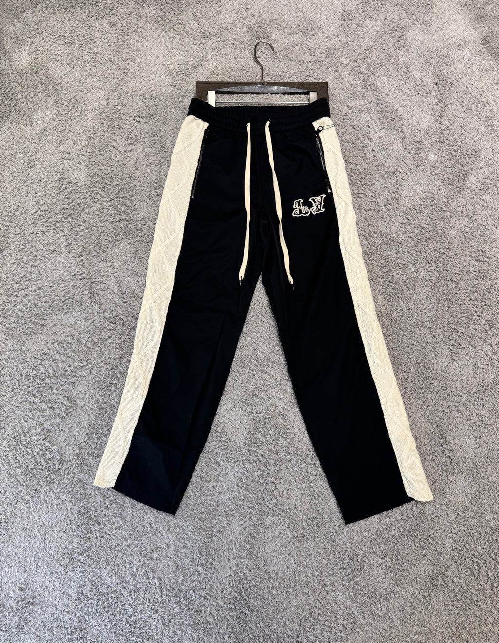 Louis Vuitton Cable-Stitch Track Pants